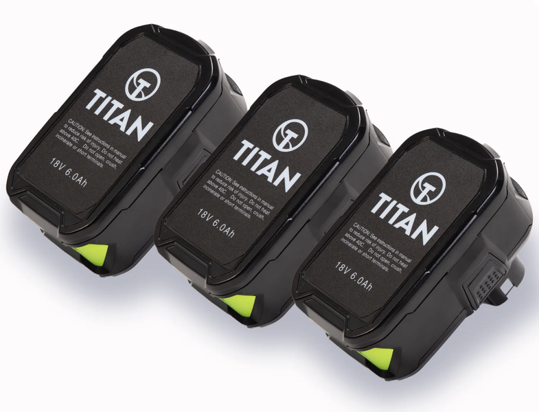 TITAN Zusatzakku 3er-Pack (6Ah)